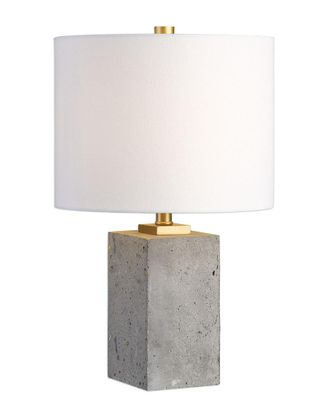 Uttermost Drexel Concrete Block Lamp