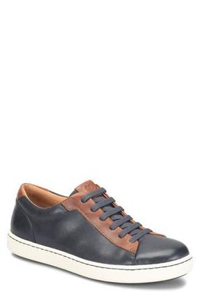 B&oslash;rn Allegheny Sneaker in Navy/Tan Leather at Nordstrom Rack, Size 9.5