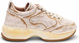 Hogan Womens Maxi I Active Sneakers In Ivory