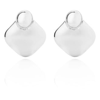 Federica Tosi Accessoires, Dames, Grijs, ONE Size, Oorbellen