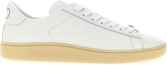 Valentino Garavani Royco Sneaker - Heren - Sneakers - Wit - 42 EU - Leer - Schoenen