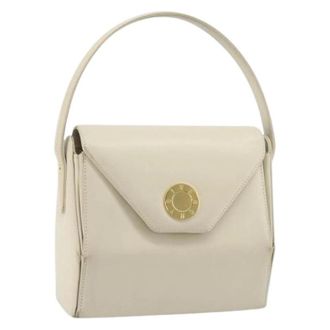 Givenchy Pre-owned Handtas - Dames - Pre-owned - Beige - Maat: ONE Size Leer