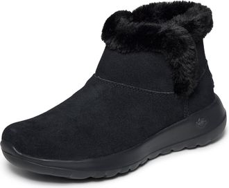 Skechers ON-THE-GO JOY - BUNDLE UP, Womens Ankle Boots, Black (Black Suede Bbk), 5.5 UK (38.5 EU)