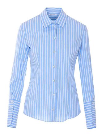 Patrizia Pepe Blue Striped Shirt