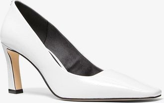 Michael Kors Darrah Crackled Patent Leather Pump