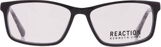 Kenneth Cole Reaction Demo Rectangular Mens Eyeglasses KC0886 001 55