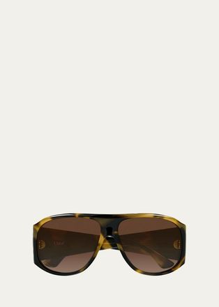 Chlo&eacute; 60MM Geometric Sunglasses