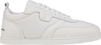 Christian Louboutin SK VI Trainers - Heren - Sneakers - Wit - 45 EU - Leer - Schoenen