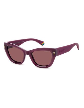 Polaroid Sunglasses Polaroid - Occhiali da sole cat-eye viola con lenti polarizzate viola