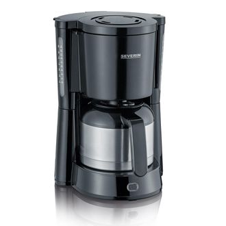 Severin Cafetera Con Filtro Aislado De Acero Inoxidable De 8 Tazas Y 1000w - Ka4835