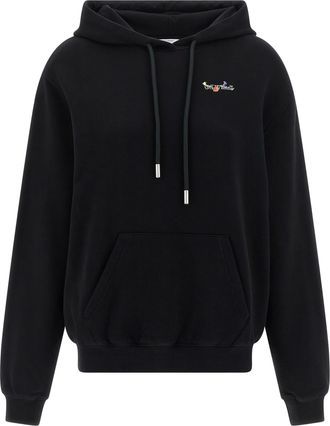 Off-white arrow Glass Flower Hoodie