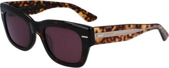 Calvin Klein Burgundy Rectangular Mens Sunglasses CK23509S 220 51