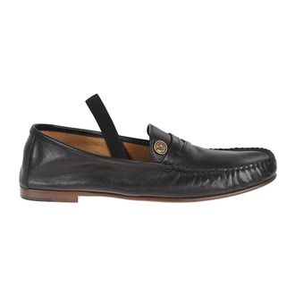 Versace Loafers, male, Black, Size: 11 US Flat Shoes