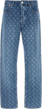 Marine Serre Moon-print Jeans