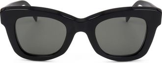 Retro Superfuture 50mm Square Sunglasses in Black at Nordstrom Rack