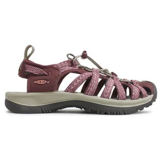 Keen Whisper Textile Womens Slip On Sandals - Rose Brown Peach Parfait - Size:UK 4.5