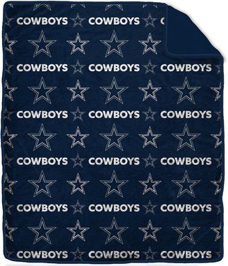 Pegasus Sports Dallas Cowboys Nfl Team Logo Ultra Plush Blanket
