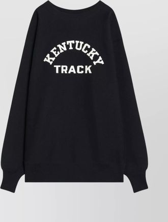 Champion crew neck sweatshirt with ribbed cuffs and hem