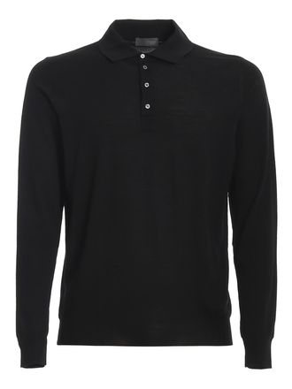 Drumohr Worsted wool polo