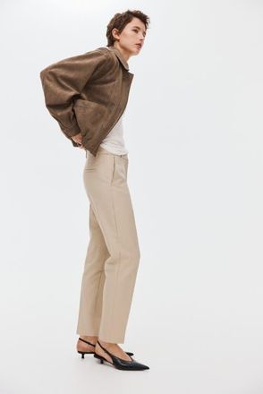 H&M Slacks in Light Beige at Nordstrom, Size 22