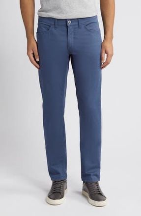 Brax Chuck Slim Fit Five-Pocket Pants in Cove at Nordstrom Rack, Size 33 X 34