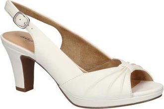 Easy Street Saturn Slingback Sandal in White at Nordstrom, Size 7.5