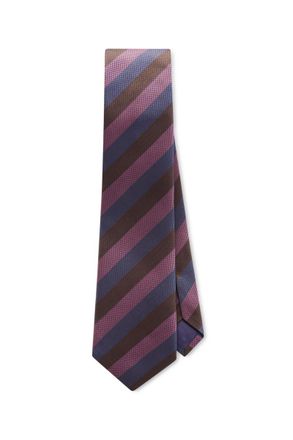 Charvet 8.5cm Striped Silk Tie