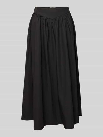 Topshop Midirock mit seitlichem Rei&szlig;verschluss Modell SALLY in Black, Gr&ouml;&szlig;e 34