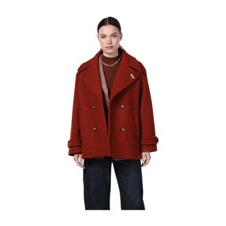 Mason's Leonie Coat - - Coats - Donna - Rosso - XL
