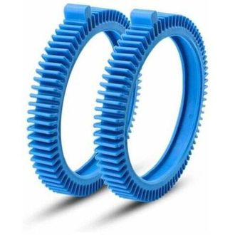 OEM Neum&aacute;tico Delantero Azul Con Piezas De Limpieza De Abolladuras 2x 4x Ruedas De Presi&oacute;n Paquete De 2 896584000-143-crezuo
