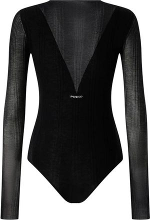 Pinko Pinko, Donna, Top, Nero, S, new