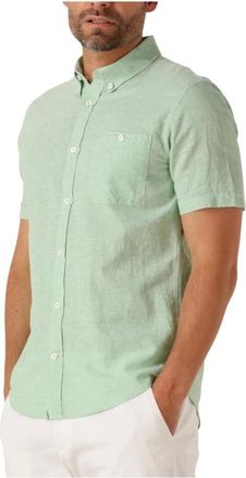 Matinique Overhemden, Heren, Groen, S, Groen Casual Shirt voor Mannen