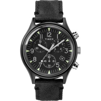 Timex Mk1 Mens Black Watch TW2R68700 Fabric - One Size