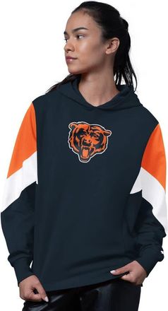 Starter Womens Starter Navy Chicago Bears Scrimmage Hoodie at Nordstrom, Size Xx-Large