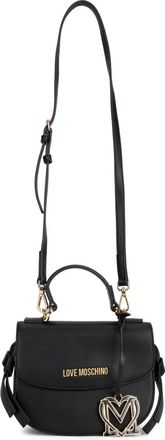 Love Moschino Bolso Cruzado con Solapa - Bags - Mujer - Negro - ONE SIZE