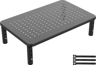 OEM Gb1051, Elevador Para Monitor De Pc, Soporte Para Monitor De Altura Ajustable (3 Tipos), Adecuado Para Monitores De Pc, Port&aacute;tiles, Impresoras, Carga 