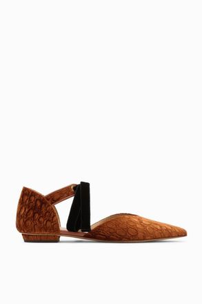 Ulla Johnson Womens Corinna Eyelet Flat In Sierra
