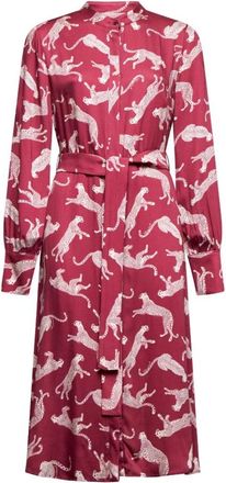 Silvian Heach Overhemdjurk met bijpassende riem - Dames - Shirt Kleedjes - Veelkleurig - 2XS - Kleedjes