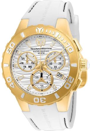 Technomarine Cruise Chronograph Quartz White Dial Mens Watch TM-115077