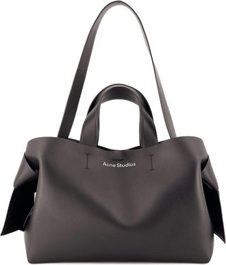 Acne Studios Unisex Tote Black Calfskin