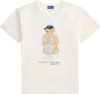 Polo Ralph Lauren Mujer, Camisetas, Blanco, Talla: M