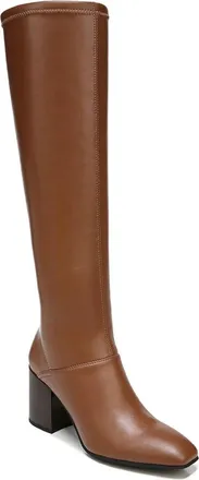 Franco Sarto Tribute Womens 7M Saddle Faux Leather Knee High Boots LION1048