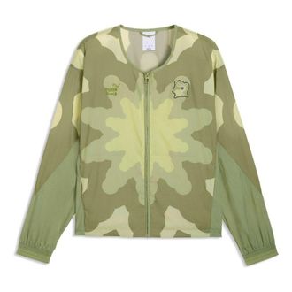 Puma x COTE DIVOIRE x SALEHE BEMBURY KING Track Jacket Calming Green 635123-25