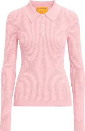 Guest In Residence Lang&auml;rmliges Shrunken-Poloshirt von Guest In Residence