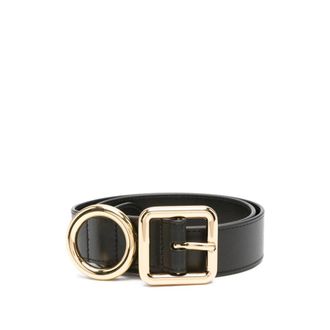 Jacquemus La Ceinture Regalo Belt - Dames - Riemen - Zwart - 75 CM - Leer - Accessoires