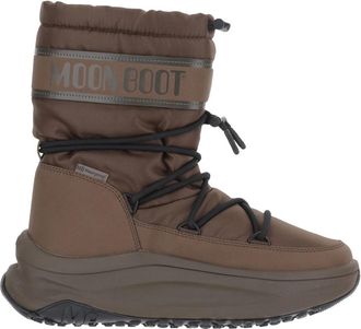Moon Boot 247 Polar Enkellaarzen - Heren - Snowboots - Bruin - 41 EU - Polyester - Fitness