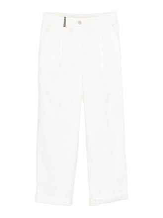 PESERICO Elegant Pants In White