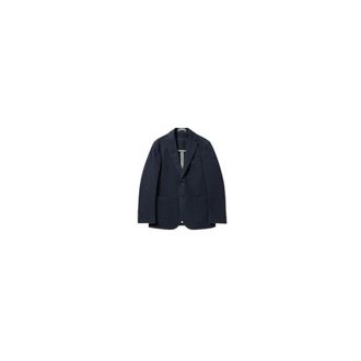 Circolo 1901 Katoenen Jersey Blazer - Heren - Jassen - Blauw - Maat: L Katoen