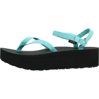 Teva Flatform Slim Sandaal - Dames - Outdoorschoenen - Blauw - 40 EU - Polyester - Fitness