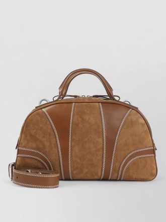 Dries Van Noten shoulder bag top handles detachable strap